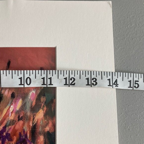 Diana Madaras Poppy Desert Flowers Art Acrylic Print COA Unframed Matted Signed - Picture 9 of 15